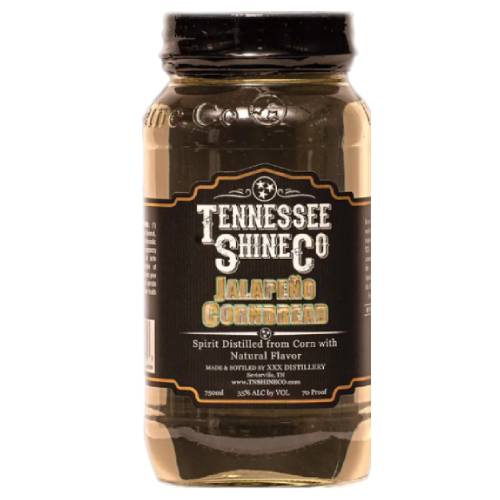 Tennessee Shine Jalapeno Cornbread Moonshine - 750mL