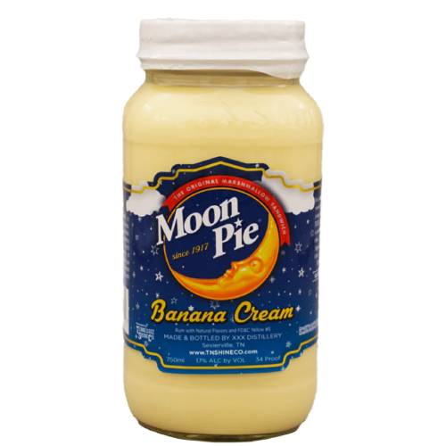 Tennessee Shine Moonpie Banana Cream Rum - 750mL