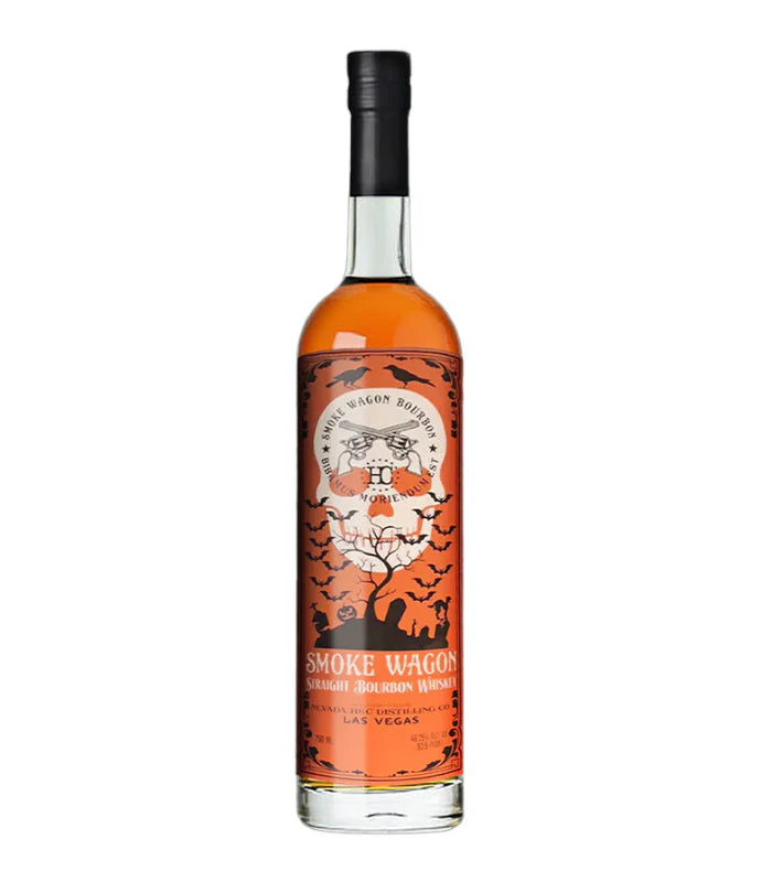 Smoke Wagon Straight Bourbon (Halloween Edition)  - 750ML