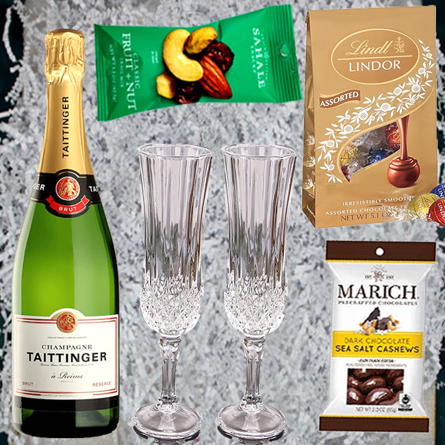 Taittinger Brut La Francaise Gift Pack