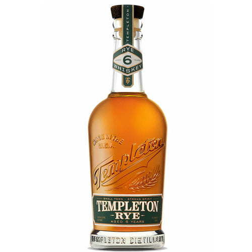 Templeton Rye Whiskey Aged 6 Year - 750ML