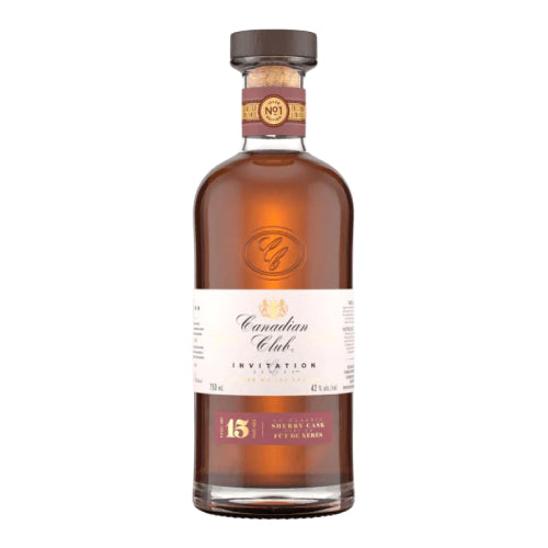Canadian Club Invitation 15 Year Old Sherry Cask Whisky -750ML