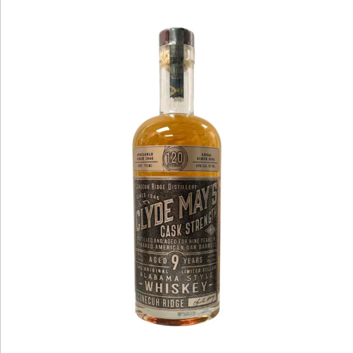 Clyde May's 9 Year Cask Strength Alabama Whiskey 750Ml