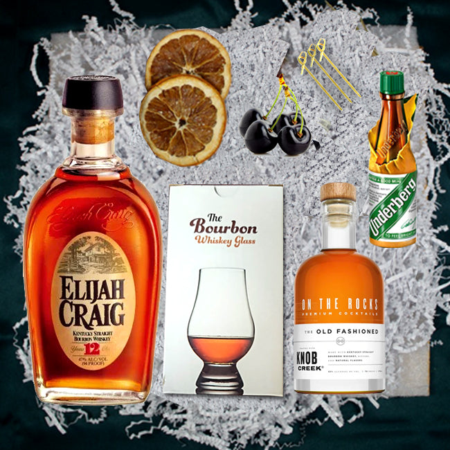 Elijah Craig Small Batch Kentucky Straight Bourbon Whiskey Gift Pack