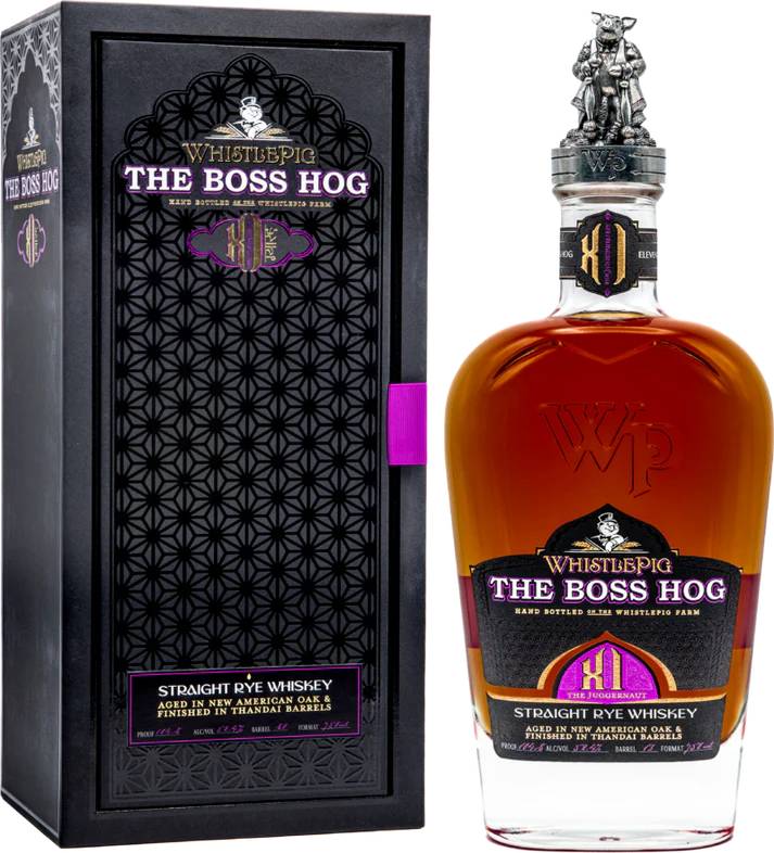 Whistlepig The Boss Hog Whiskey Straight Rye The Juggernaut XI Limited Edition Vermont- 750ml