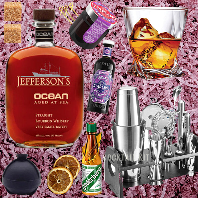 Jefferson's Ocean Aged at Sea Valentine Gift Pack