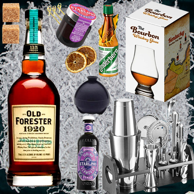 Old Forester Bourbon 1920 Gift Pack