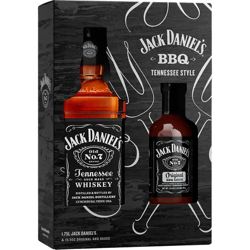 Jack Daniels Black With BBQ Sauce Gift