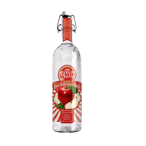360 Vodka  Red Delicious Apple - 750ML