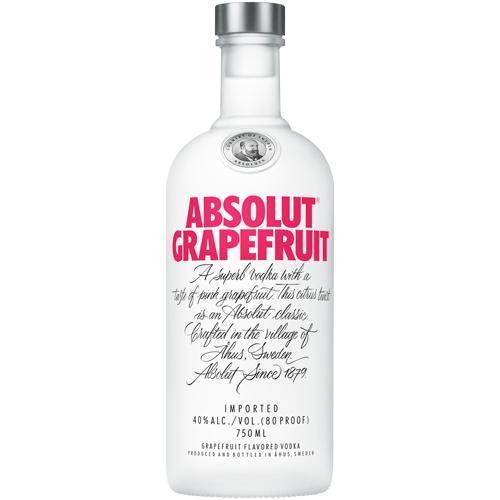 Absolut Grapefruit Vodka - 750ML