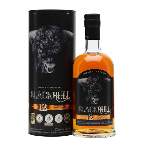 Black Bull 12 Year blended Scotch Whisky - 750ML