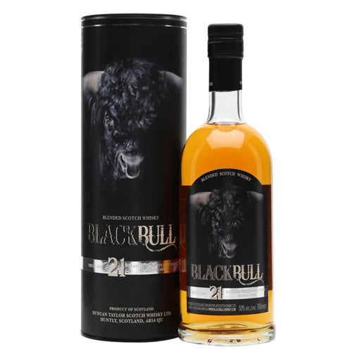 Black Bull 21 Year Blended Scotch Whisky - 750ML