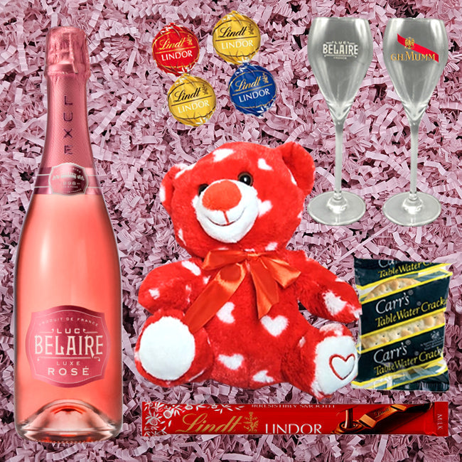 Luc Belaire Luxe Rose Valentine Gift Pack