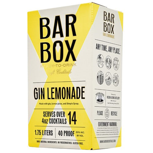 BarBox Gin Lemonade NV - 1.75L