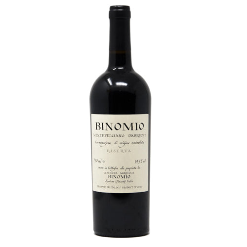 Binomio Montepulciano d'Abruzzo Riserva 2019 - 750ML