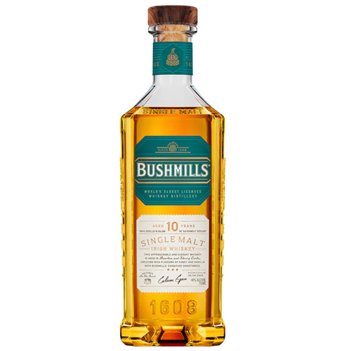 Bushmills Irish Whiskey 10 Year - 750ML
