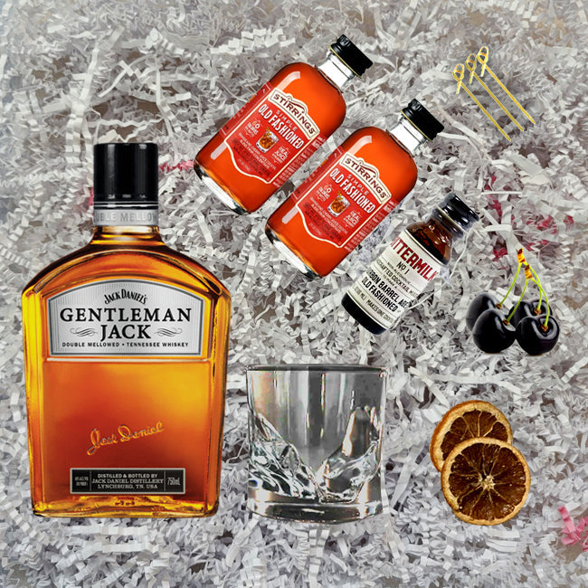 Gentleman Jack Tennessee Whiskey with Shaker Gift Pack - 750 ml