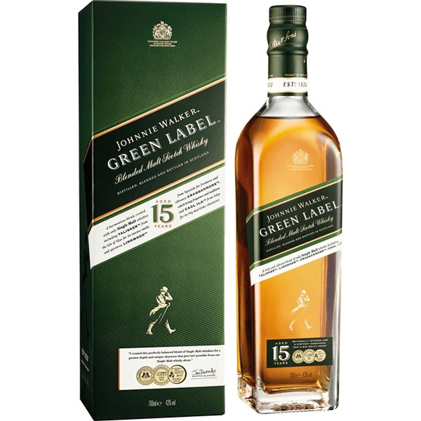ウイスキー Johnnie Walker Green Label &Clonakilty Johnnie Walker Scotch Green Label - 750ML