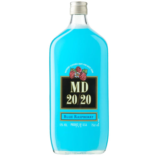 Md 20/20 Blue Raspberry 750ML