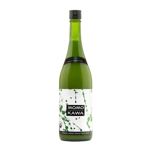 Momokawa Sake Organic Nigori Ginjo - 750ML