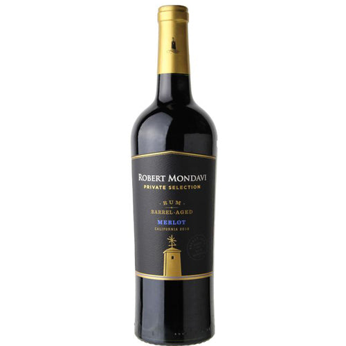 Robert Mondavi Private Selection Merlot Rum Barrels - 750ML