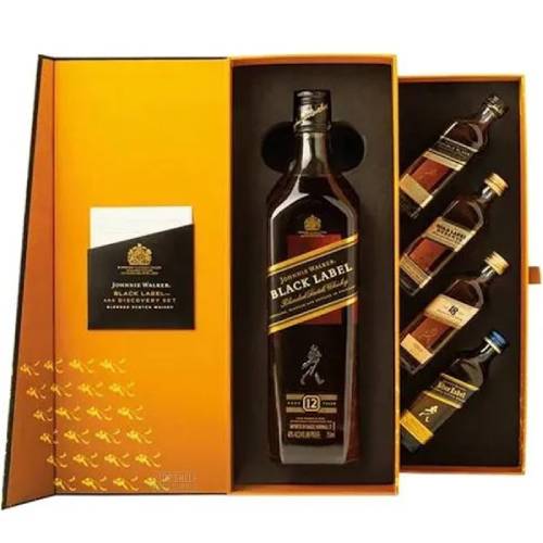 Johnnie Walker Moments To Share Voice Recorder Gift Set - 750ML