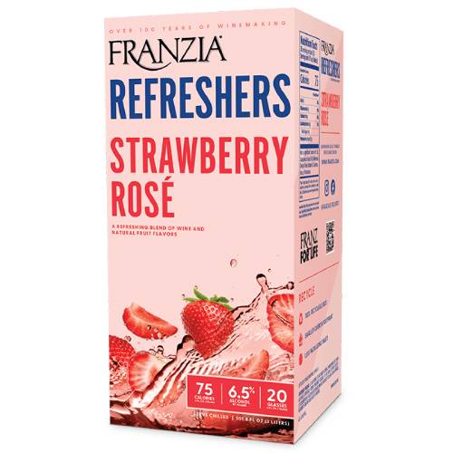 Franzia Refreshers Strawberry Rose - 3L