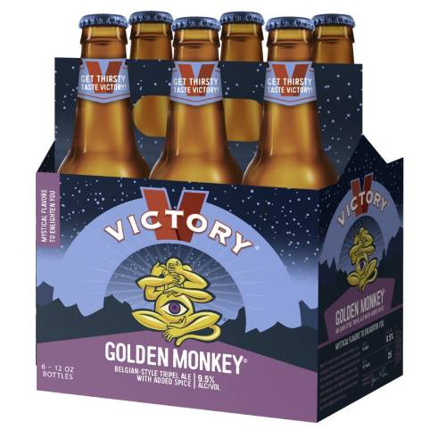 Victory Brewing Company - Golden Monkey - 6 Pack / 12 Ounce Bottles