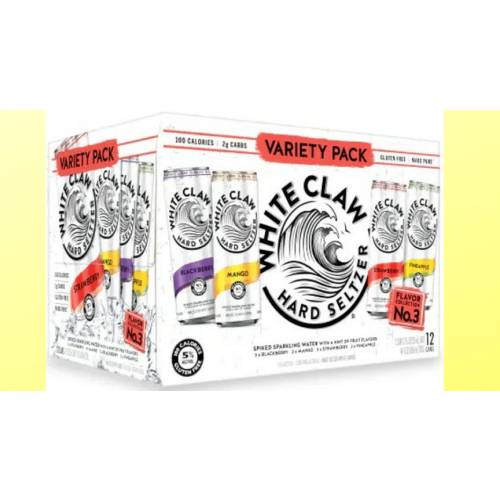 White Claw Variety Pack #3 - 12 Pack, 12 Ounce Can