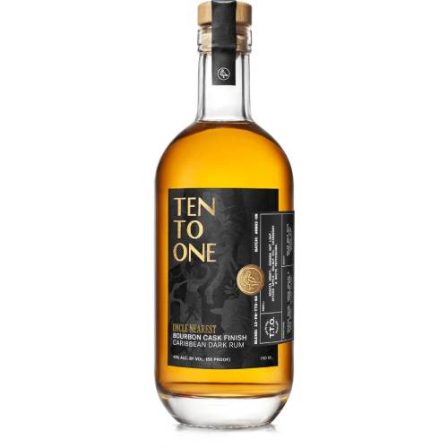 Ten To One Uncle Nearest Bourbon Cask Dark Rum-750ML