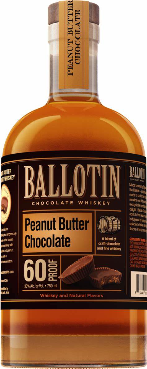 Ballotin Chocolate Peanut Butter Whisky - 750ML