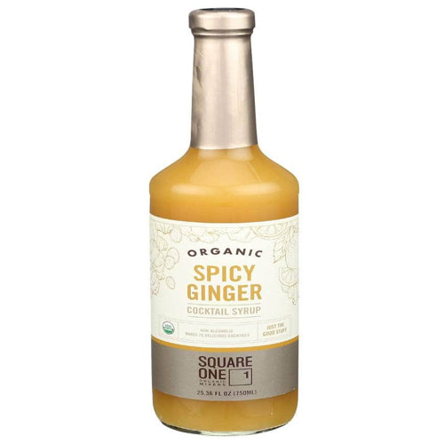 Square One Spicy Ginger Syrup - 750ML