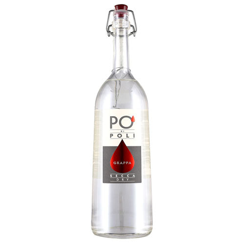 Poli Dist Merlot Secca Dry Grappa Tubes  - 750ML