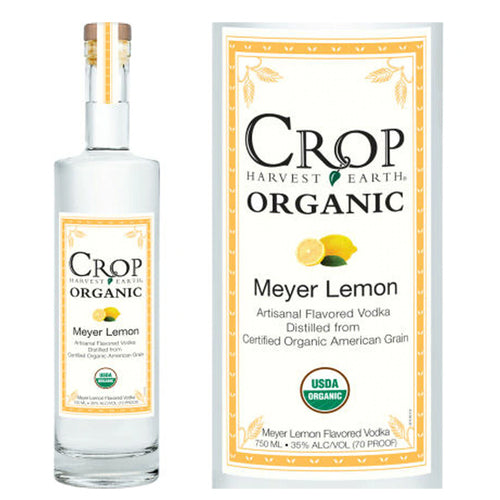 Crop Organic Vodka Meyer Lemon 750Ml
