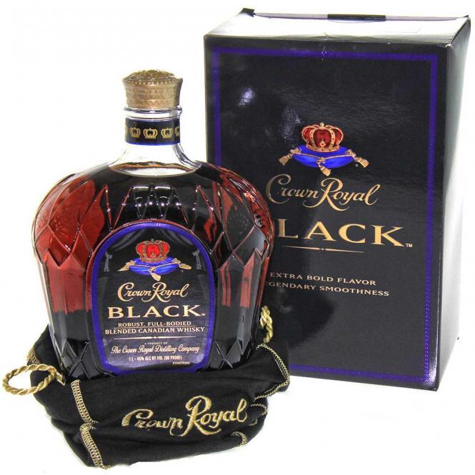 Crown Royal Canadian Whisky Black - 1.75L