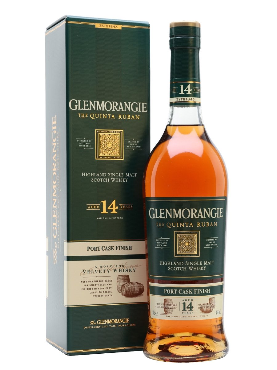 Glenmorangie Scotch Single Malt 14 Year The Quinta Ruban - 750ML