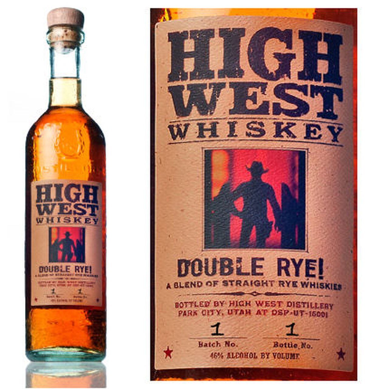 High West Whiskey Double Rye - 375ML