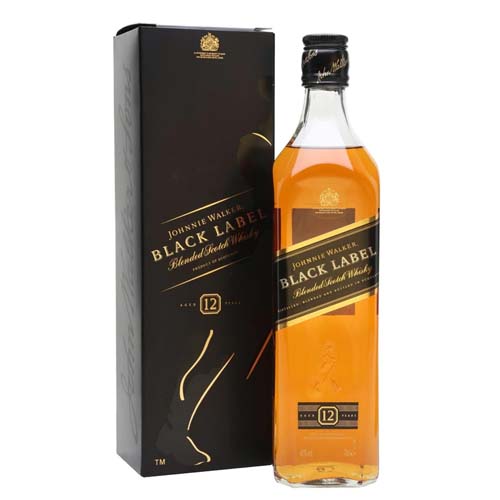 Johnnie Walker Scotch Black Label 12 Year - 750ML