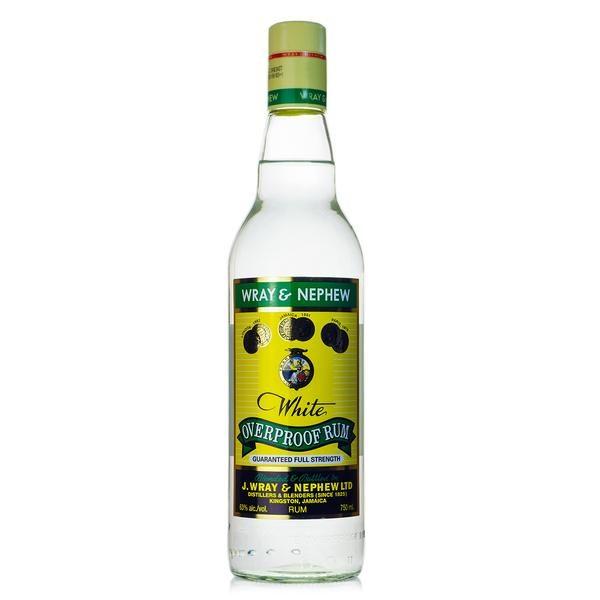 J. Wray & Nephew Rum White Overproof - 1.75L
