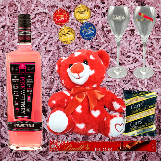 New Amsterdam Pink Whitney Vodka Valentine Gift Pack