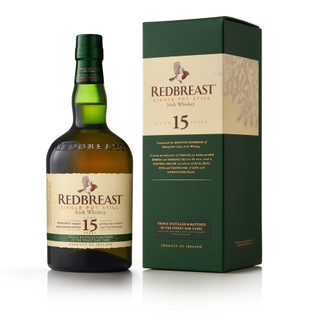 RedBreast Irish Whiskey Aged 15 Years - 750ML